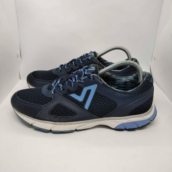 Vionic Satima Walking Shoes Womens Size 9.5 Blue‎ Vionic Walking Sneakers Casual - Picture 1 of 8